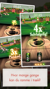 Tuborg Derby arcade game screenshot