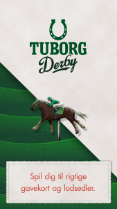 Tuborg Derby arcade game screenshot